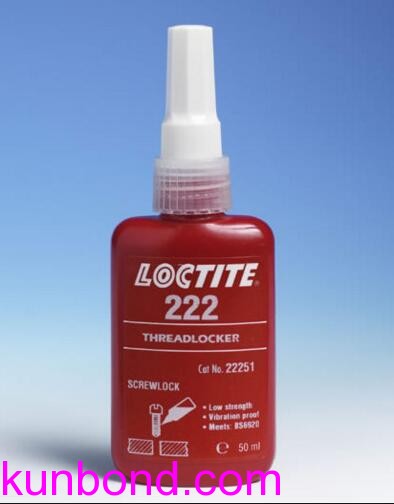 Impa 812751，Loctite Engineering Adhesives，Threadlocker，乐泰No.222螺纹胶，50ml