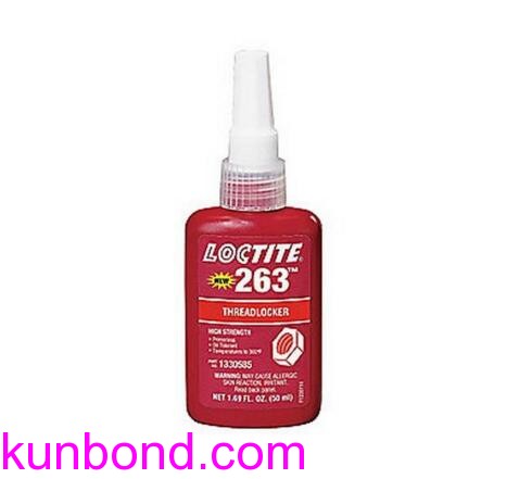 Impa 812846，Loctite Engineering Adhesives，Threadlocker，乐泰No.263螺纹胶，50ml