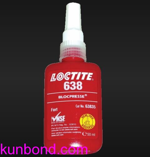IMPA 812828，Loctite Engineering Adhesives，Retaining Compound，乐泰No.638螺纹锁固胶，50ml