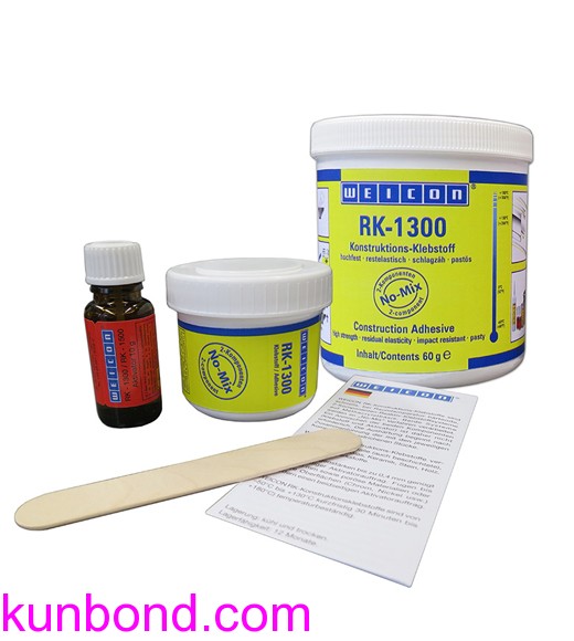 IMPA 812991，WEICON RK-Construction-Adhesives，RK-1300丙烯酸胶粘剂，60g
