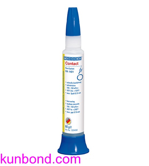 IMPA 815247，WEICON Contact Cyanoacrylate Adhesives，VA 1401瞬干胶，60g  